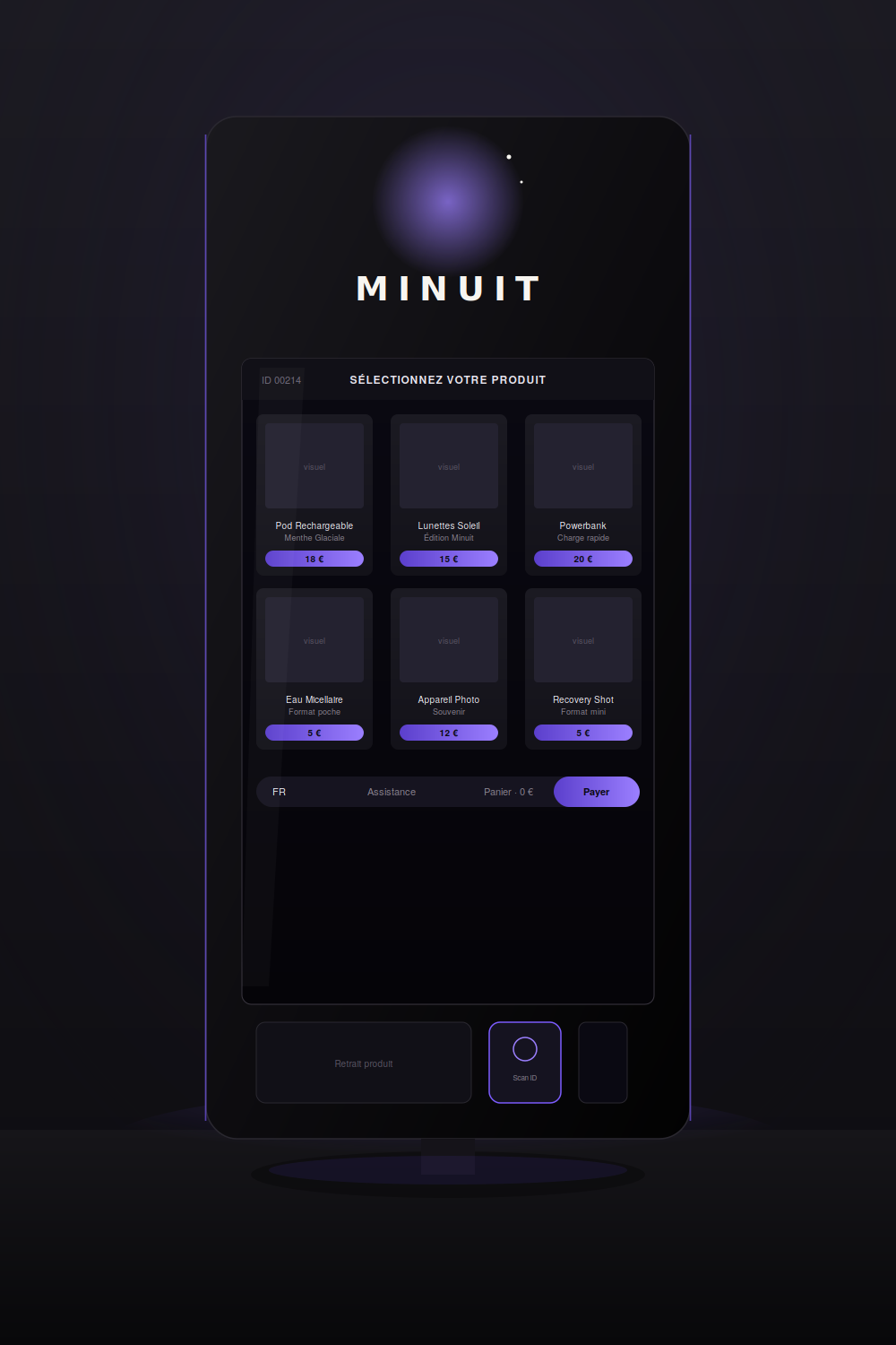 Distributeur automatique Minuit